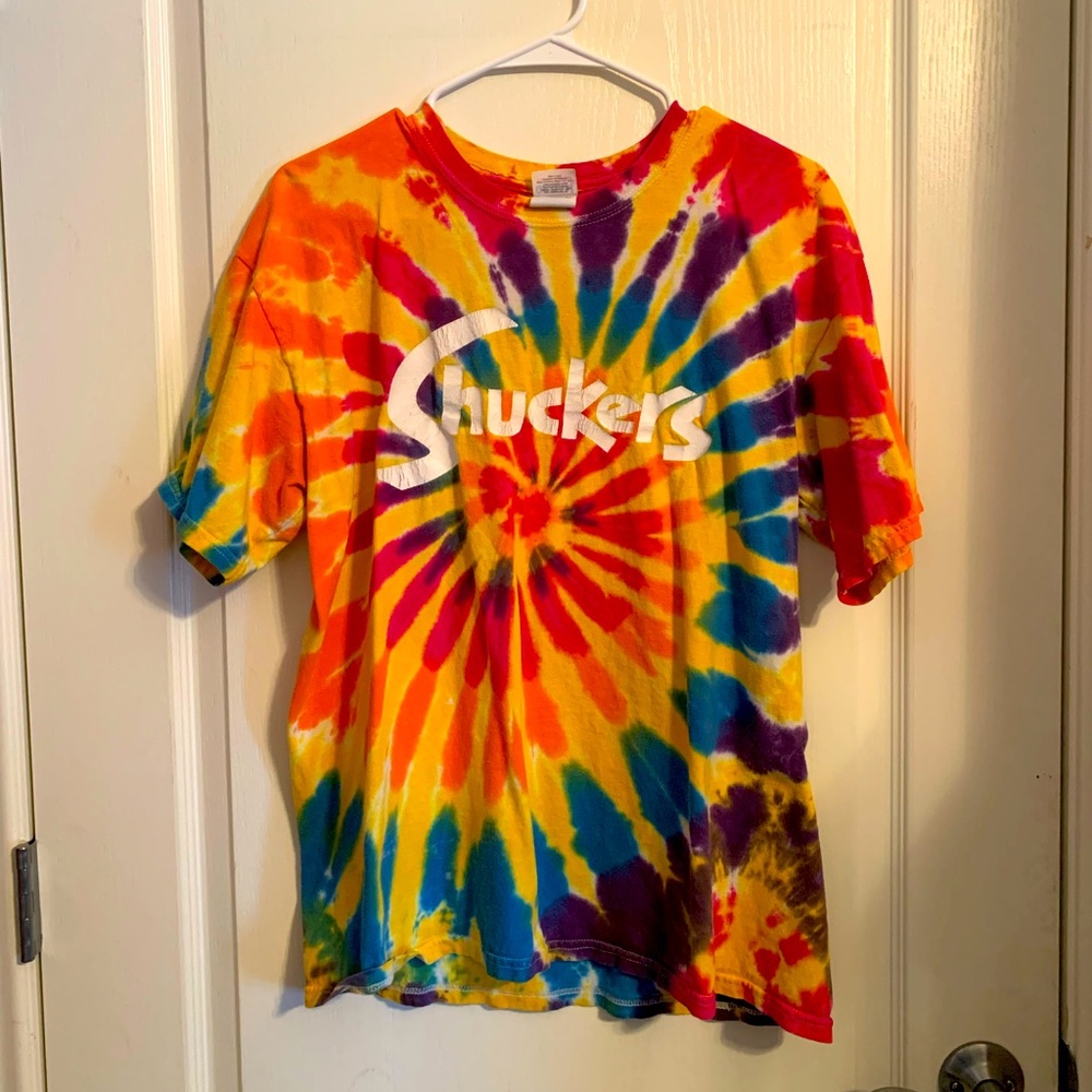 Tie dye Shuckers We’re Jammin T-shirt